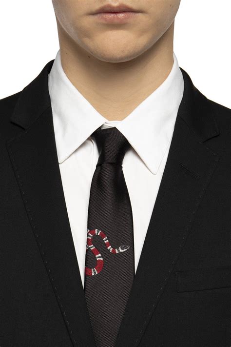 gucci black ties|vintage gucci tie.